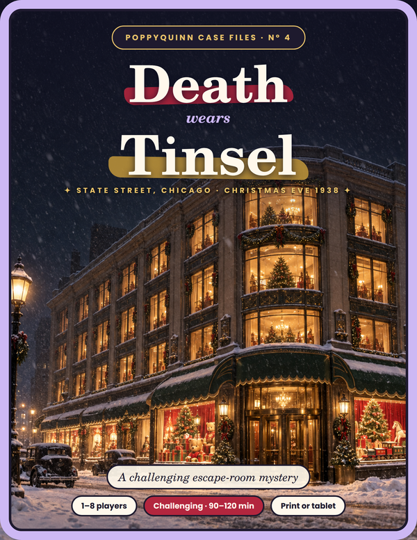 Death Wears Tinsel cover